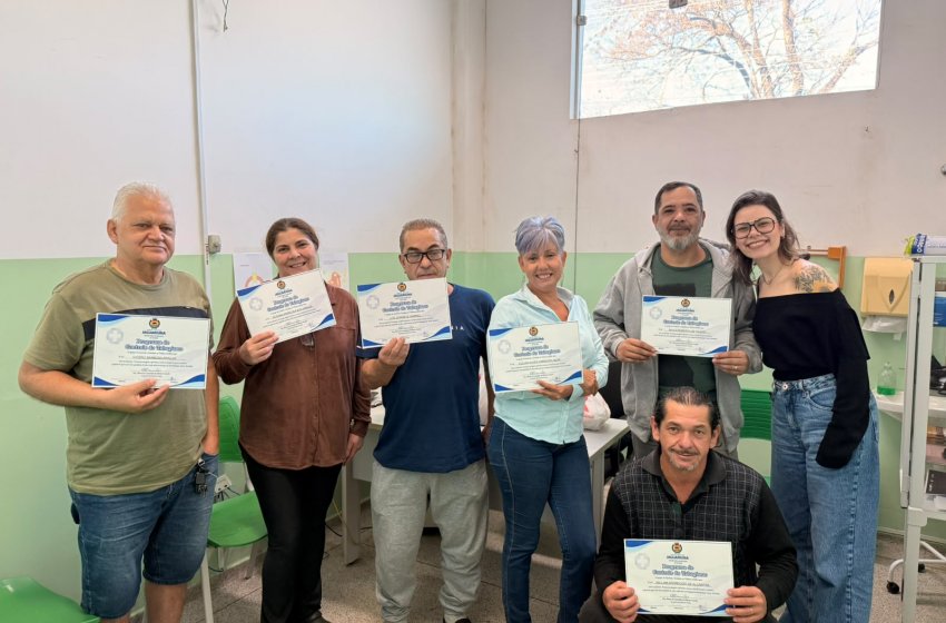 JAGUARIÚNA CONCLUI MAIS UMA TURMA DO PROGRAMA DE COMBATE AO TABAGISMO