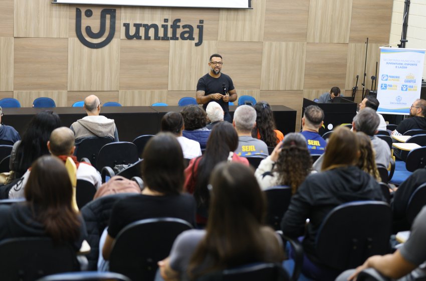 CICLO DE ESTUDOS REÚNE PROFISSIONAIS DO ESPORTE PARA CAPACITAÇÃO EM JAGUARIÚNA