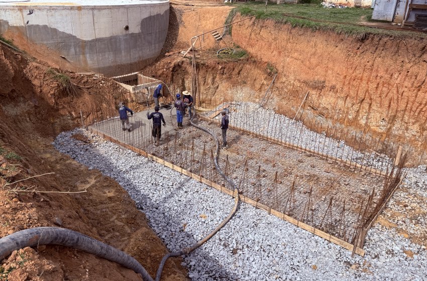 SAAEJA AVANÇA NAS OBRAS DA NOVA ESTAÇÃO ELEVATÓRIA DE ÁGUA TRATADA NA FAZENDA DA BARRA