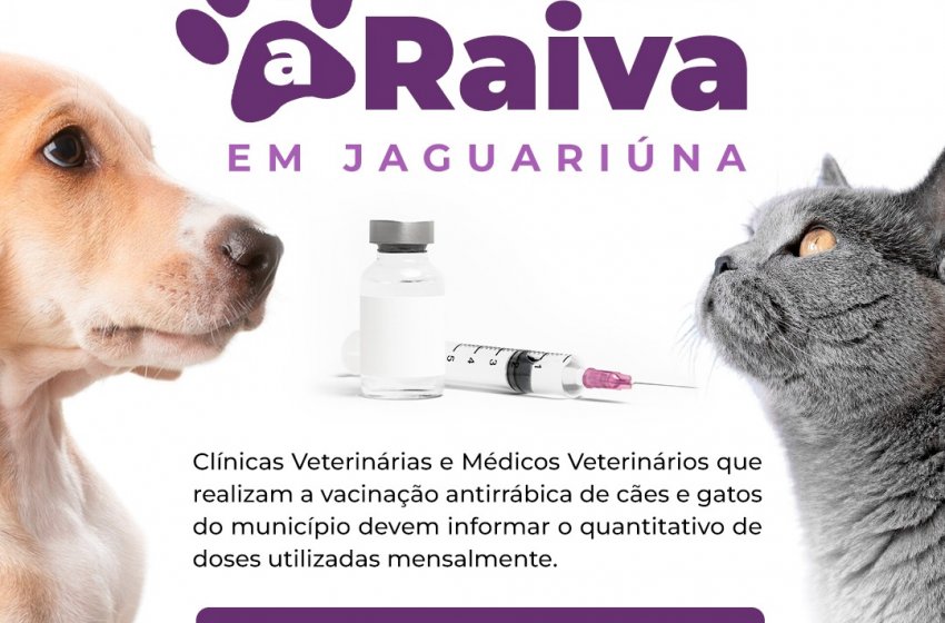 VIGILÂNCIA DE ZOONOSES DE JAGUARIÚNA INTENSIFICA MAPEAMENTO DE VACINAÇÃO ANTIRRÁBICA