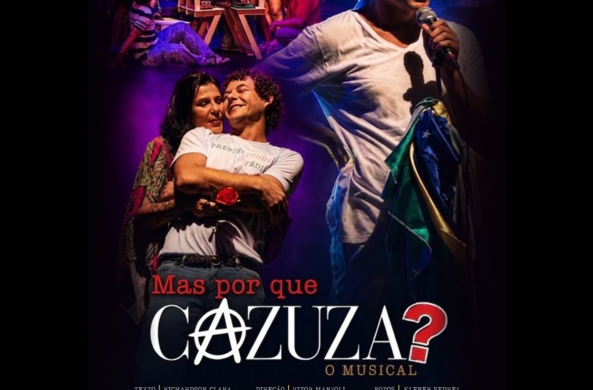 JAGUARIÚNA RECEBE ESPETÁCULO ‘MAS POR QUE CAZUZA? O MUSICAL’ NESTE DOMINGO