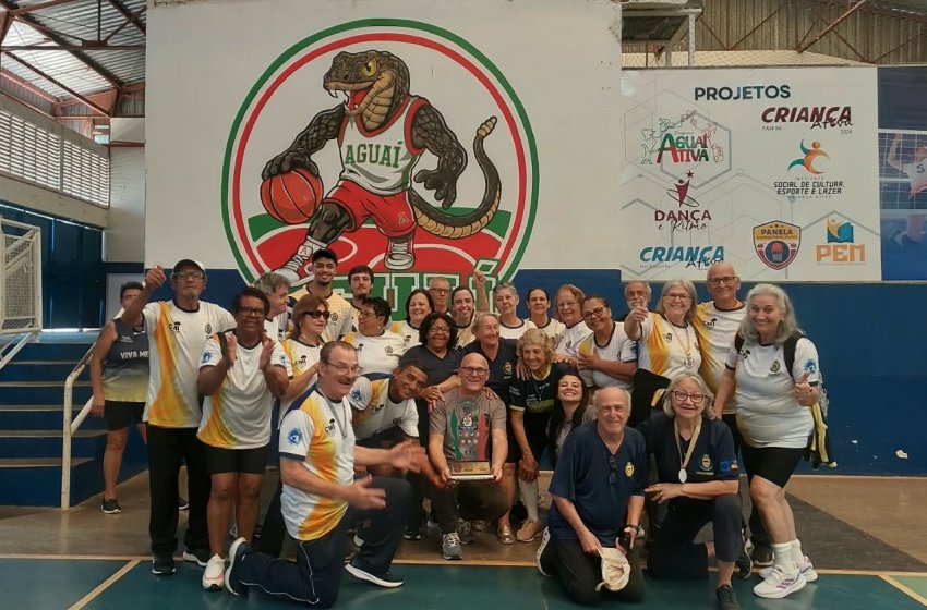 PROGRAMA VIVA MELHOR CONQUISTA TÍTULO DA 1ª OLIMPÍADA DA LONGEVIDADE EM AGUAÍ 