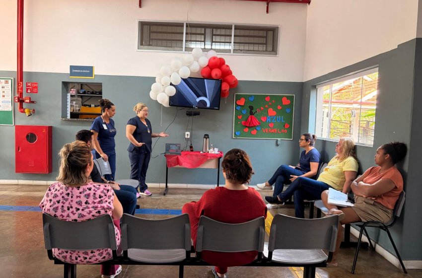 SAÚDE DE JAGUARIÚNA PROMOVE AÇÃO SOBRE SAÚDE CARDIOVASCULAR NA UBS ROSEIRA DE BAIXO