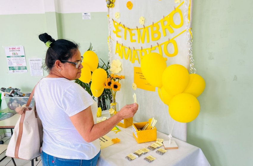 JAGUARIÚNA REFORÇA CUIDADO COM A SAÚDE MENTAL COM AÇÕES DO SETEMBRO AMARELO NAS UBSs