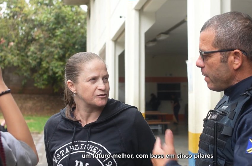  GUARDA NA ESCOLA. PROTEGER E ORIENTAR OS ALUNOS DE JAGUARIÚNA.